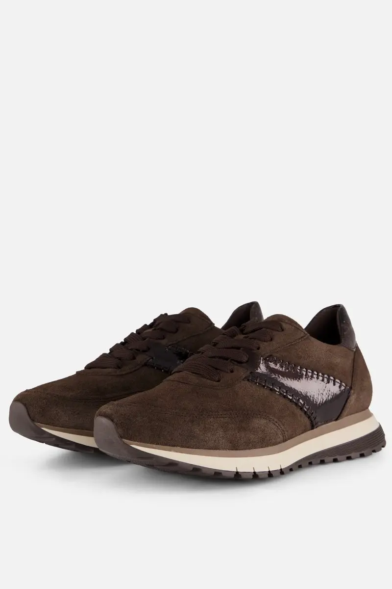 Gabor Sneakers bruin Suède