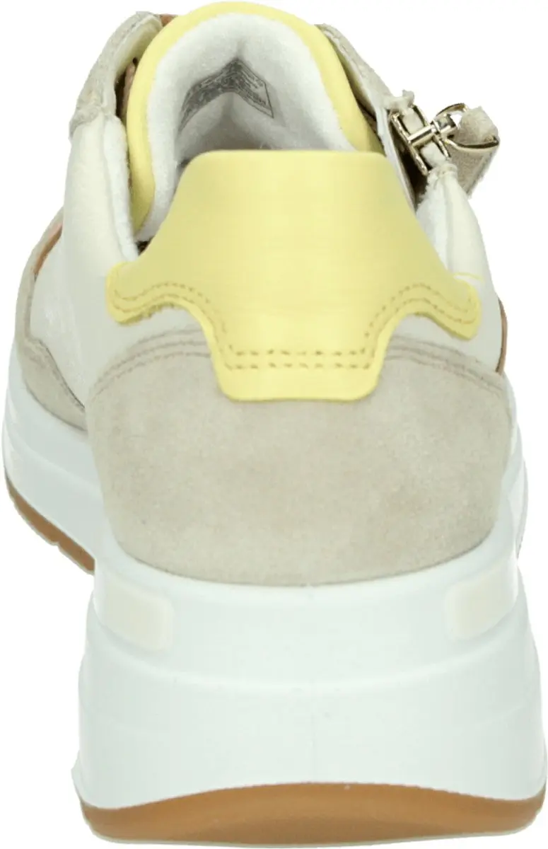 Ara Garda Lage Sneakers 1257702 - Wit/Beige - afbeelding 4 van 6