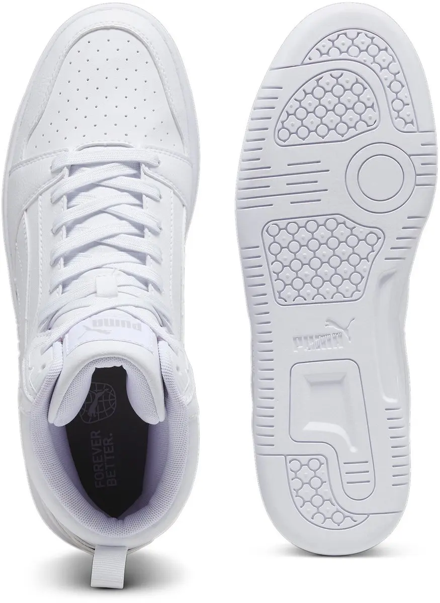 PUMA Rebound V6 Sneakers - 46 - Wit/Grijs - afbeelding 5 van 6