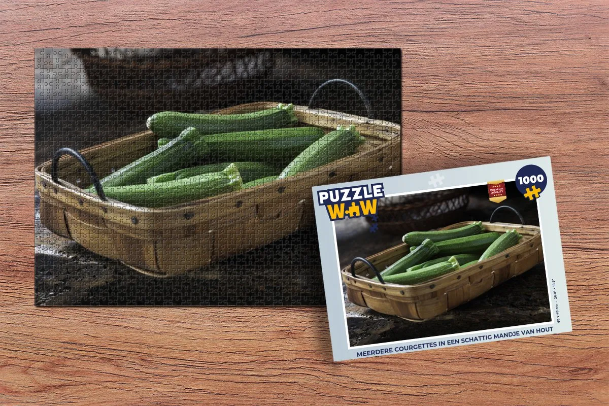 PuzzleWow Legpuzzel 1000 Stuks - Multicolor