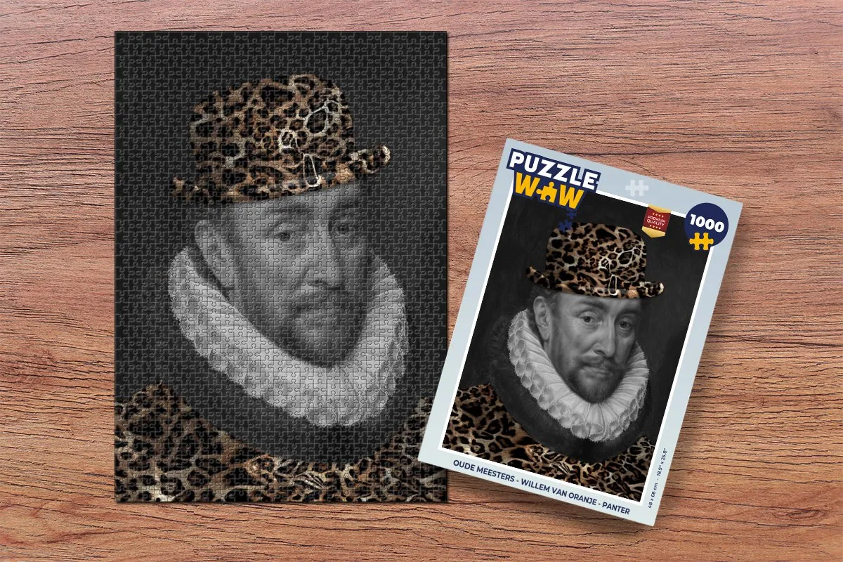 PuzzleWow Willem van Oranje Legpuzzel 1000 Stuks - Multicolor
