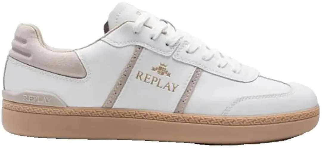 Replay Pyper Full Schoenen Wit EU 42 Man