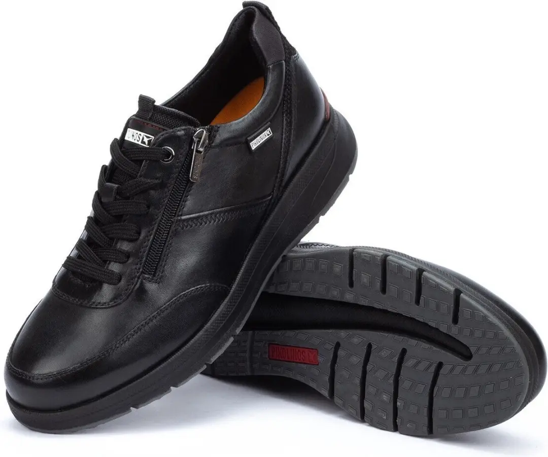 Pikolinos Cordoba Heren Sneaker - Zwart - Maat 40 - afbeelding 3 van 6