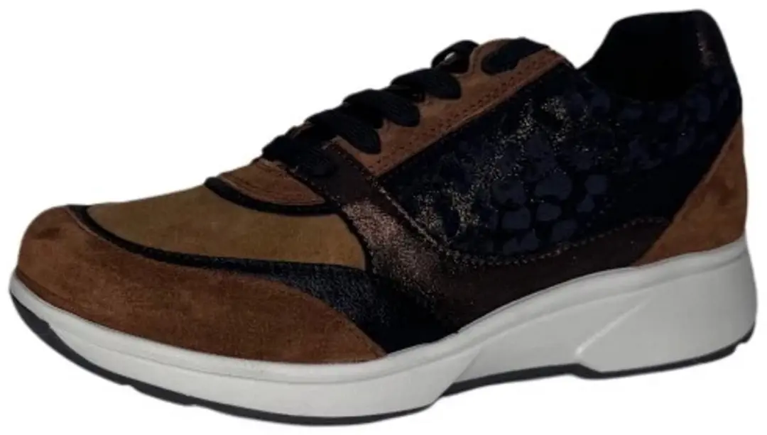 Xsensible Stretchwalker Sneaker Andorra 30229.2.370 - Cognac - 39 - afbeelding 6 van 6