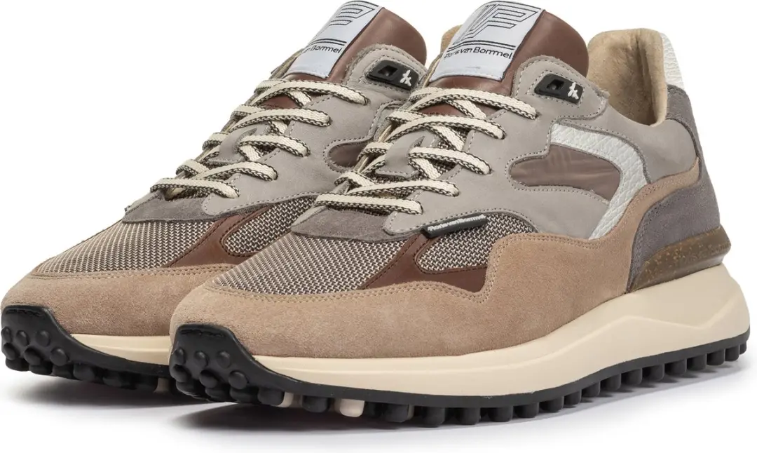 Floris van Bommel NOPPI 18.31 Lage Sneakers - Taupe 44 - afbeelding 3 van 6
