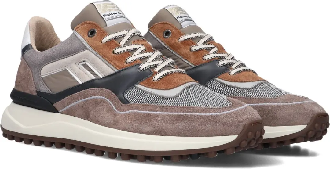 Floris van Bommel Sfm-10139 Noppi Sneakers - Taupe - Maat 46⅔ - afbeelding 6 van 6