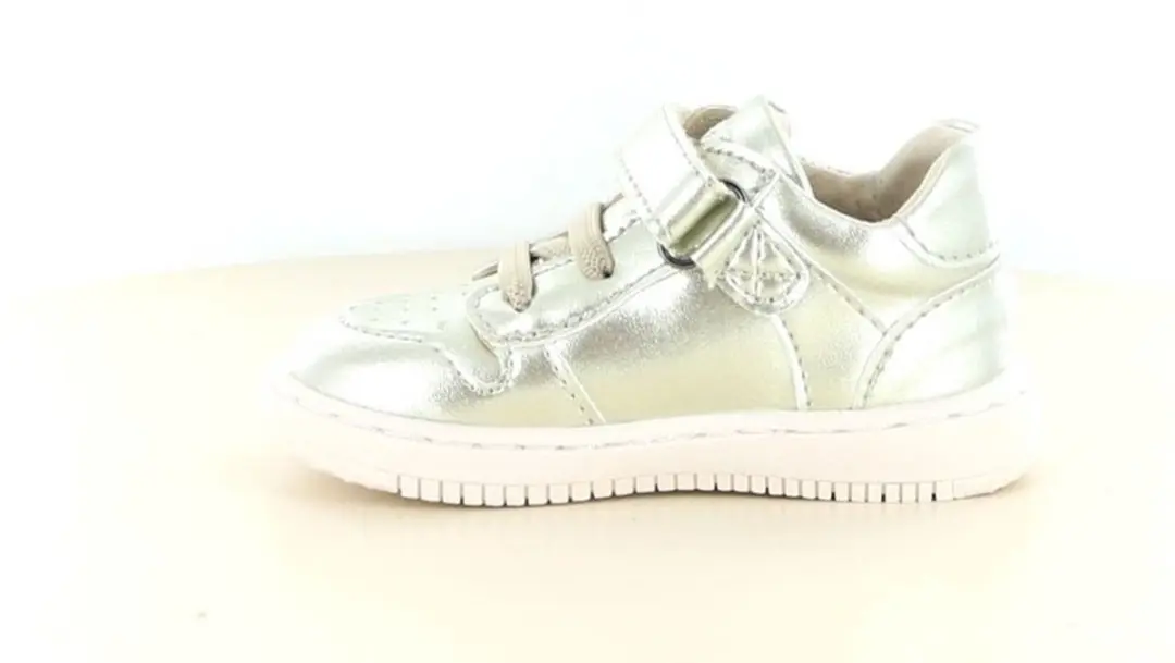 Shoesme BN26S032 Glitter Sneakers - Maat 23 - Goud - afbeelding 2 van 6