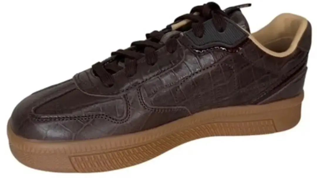 Maruti Yale Leather Croco Brown D66 Sneakers - Bruin - 41 - afbeelding 6 van 6