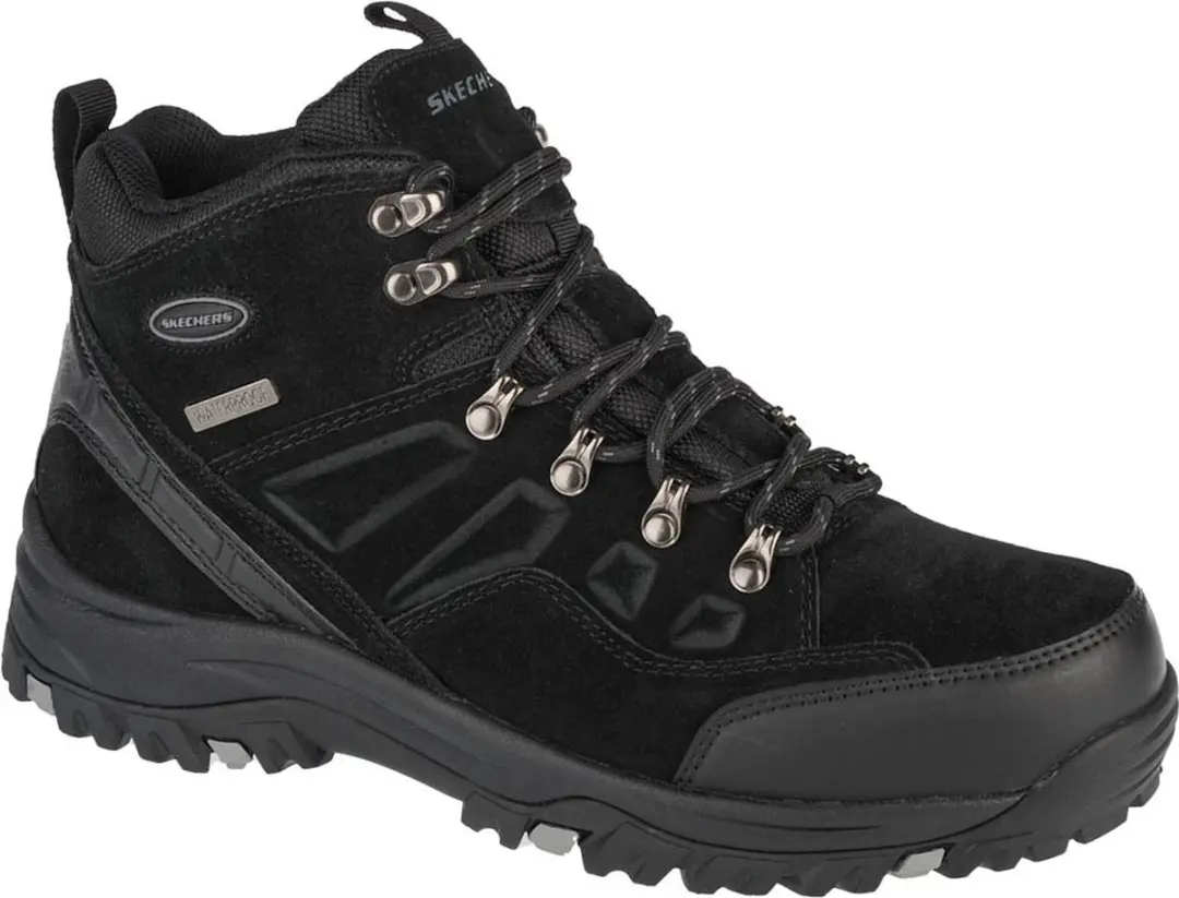 Skechers Relment-Pelmo, Mannen, Zwart, Trekkingschoenen, maat: 42,5