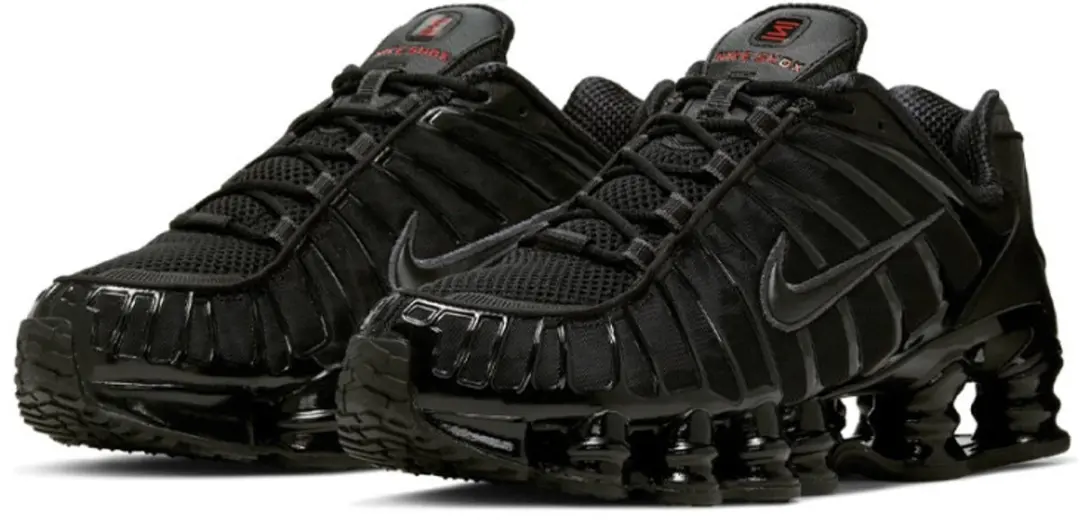 Nike Shox TL AV3595-002 Heren Sneakers - Zwart - afbeelding 4 van 6