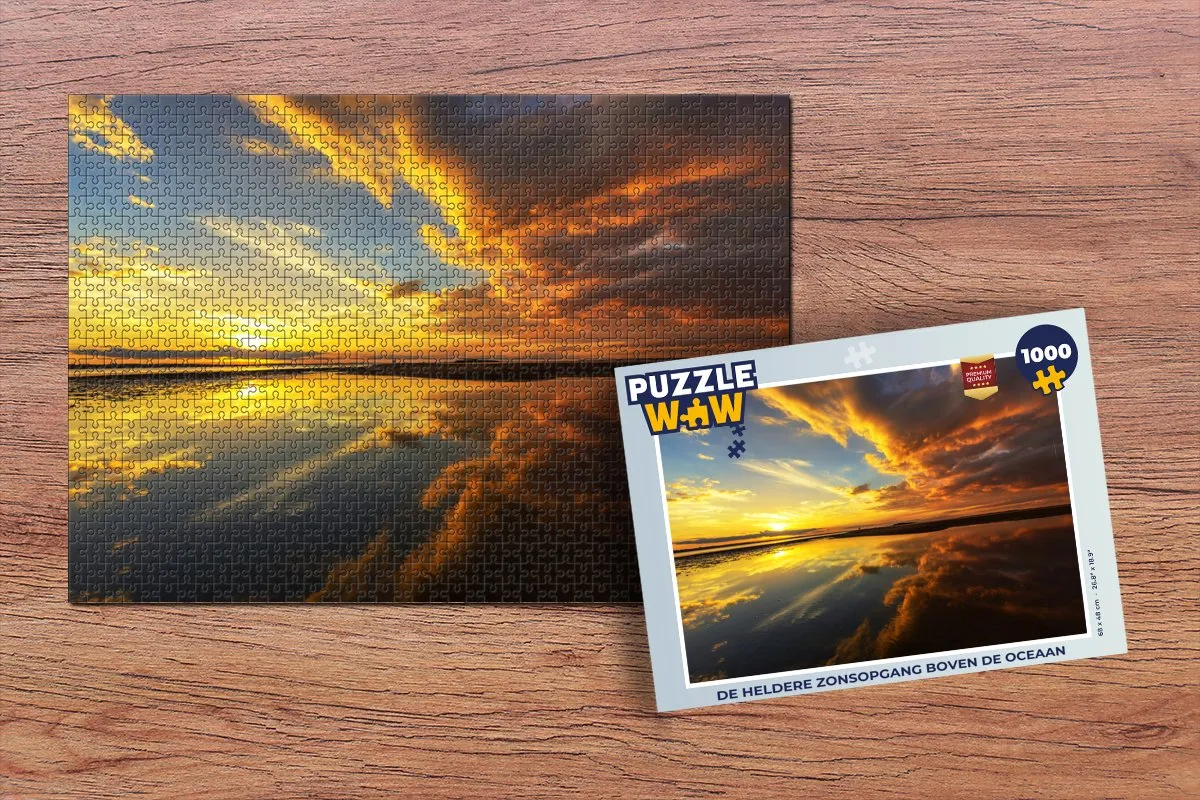 PuzzleWow Legpuzzel 1000 Stuks - Multicolor