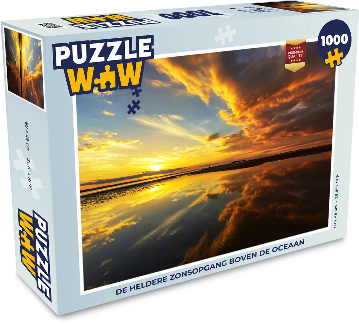 PuzzleWow Legpuzzel 1000 Stuks - Multicolor