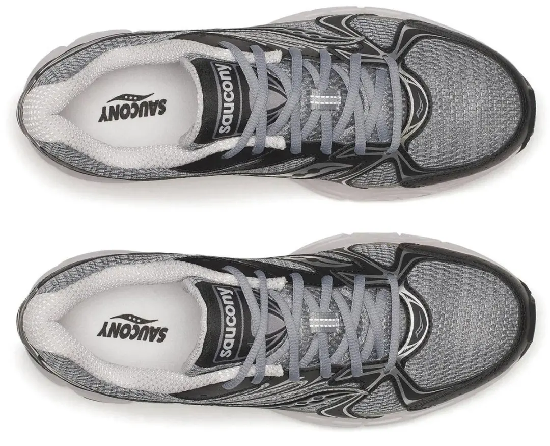 Saucony Ride Millennium Sneakers 37 - Grijs/Zwart/Zilver/Wit - afbeelding 2 van 6