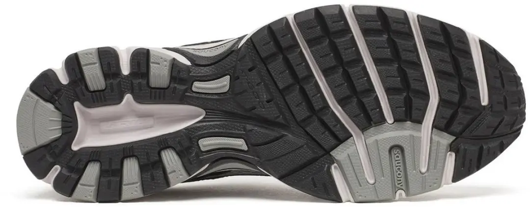 Saucony Ride Millennium Sneakers 37 - Grijs/Zwart/Zilver/Wit - afbeelding 4 van 6