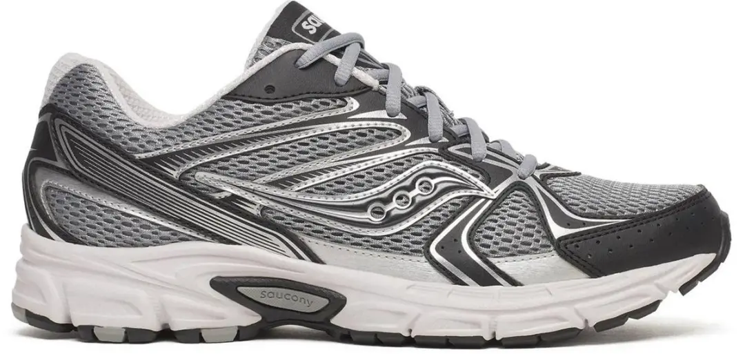 Saucony Ride Millennium Sneakers 37 - Grijs/Zwart/Zilver/Wit - afbeelding 3 van 6