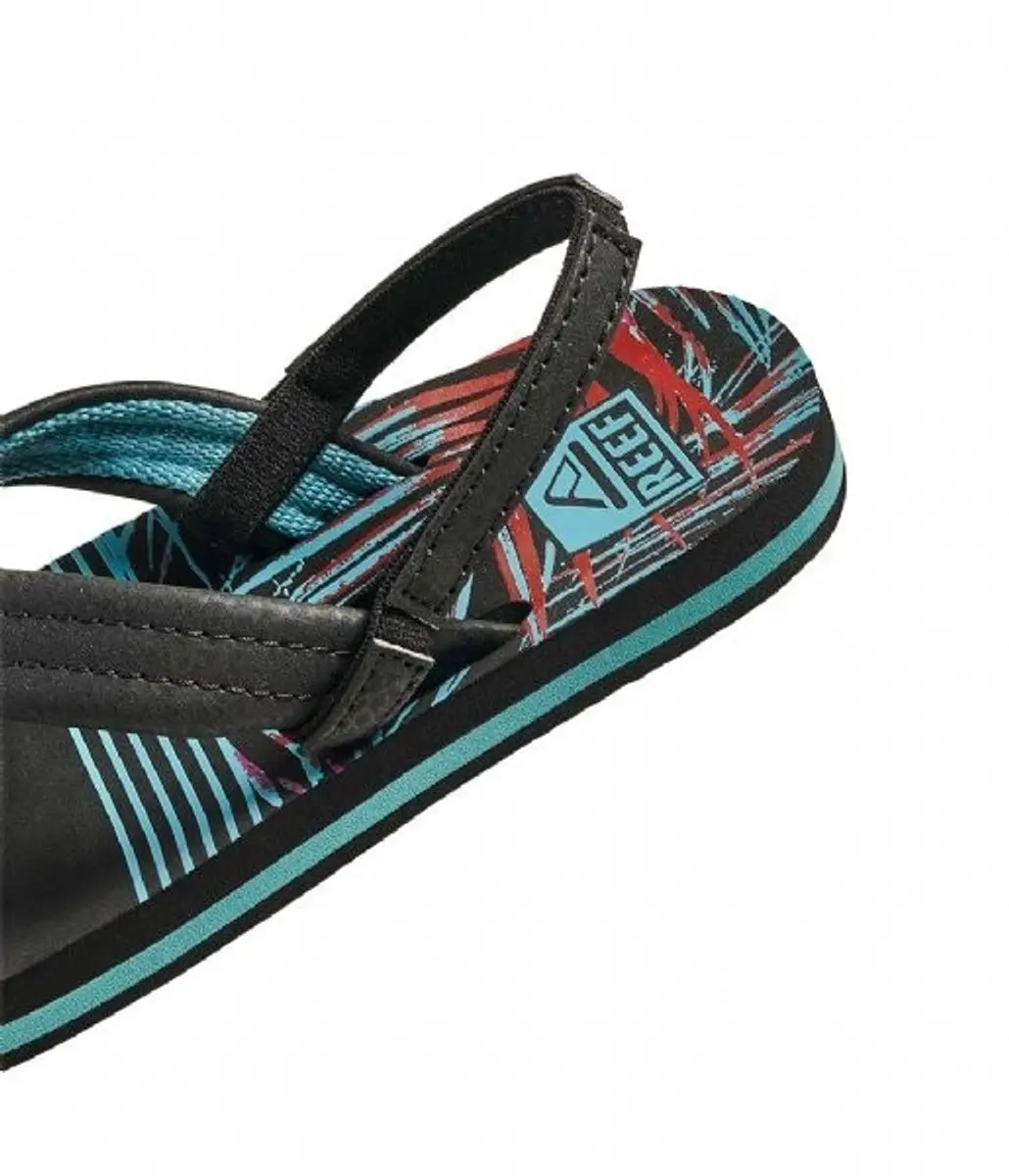 Reef Little Ahi Teenslipper - Zwart Maat 24 - afbeelding 5 van 6