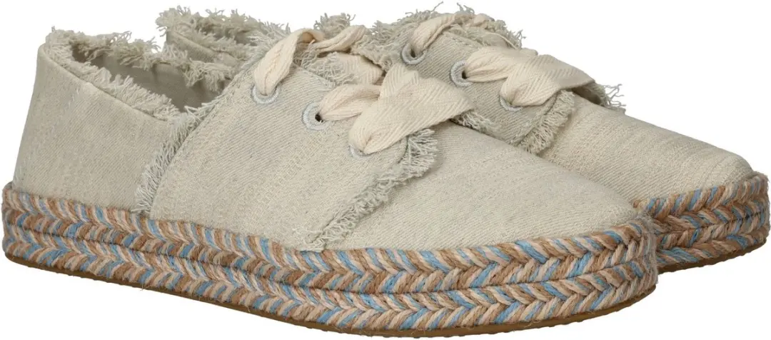 Toms Carolina Lace Up Instappers - Dames - Beige - Maat:40 - afbeelding 4 van 6
