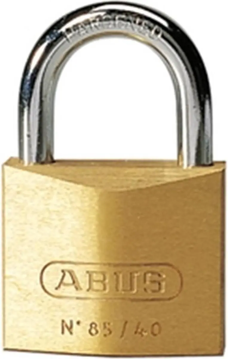 ABUS Cilinder Hangslot 85/40 Gelijksluitend 62mm - Wit