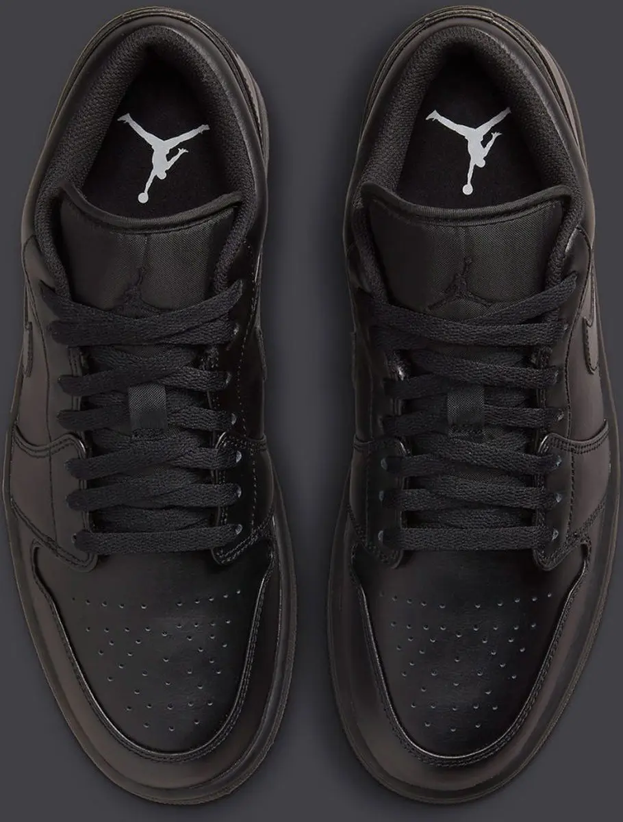 Nike Air Jordan 1 Low "Triple Black" - 44.5 - afbeelding 4 van 6