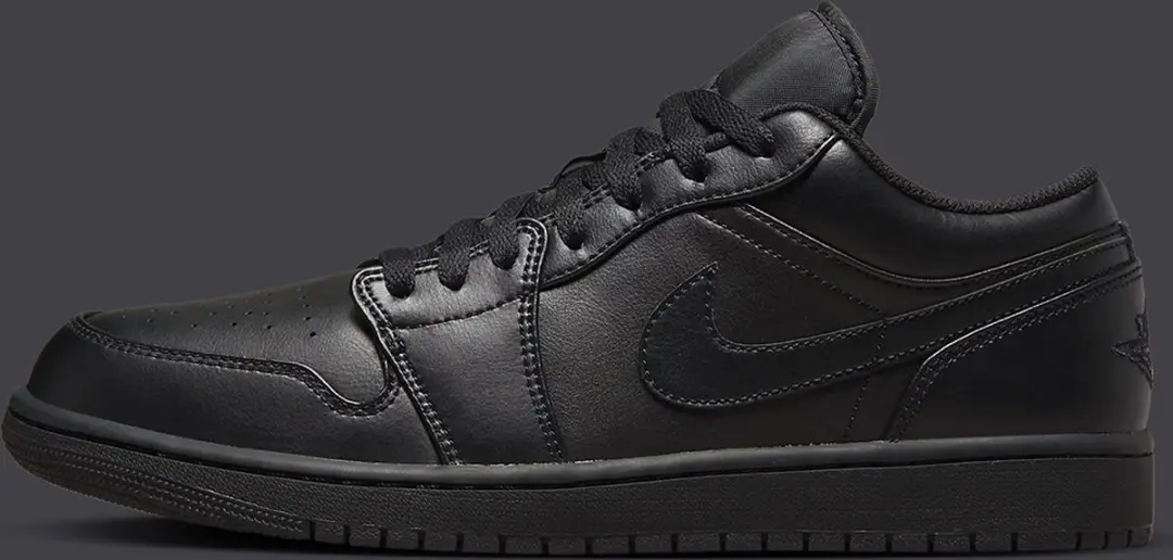 Nike Air Jordan 1 Low "Triple Black" - 44.5 - afbeelding 2 van 6