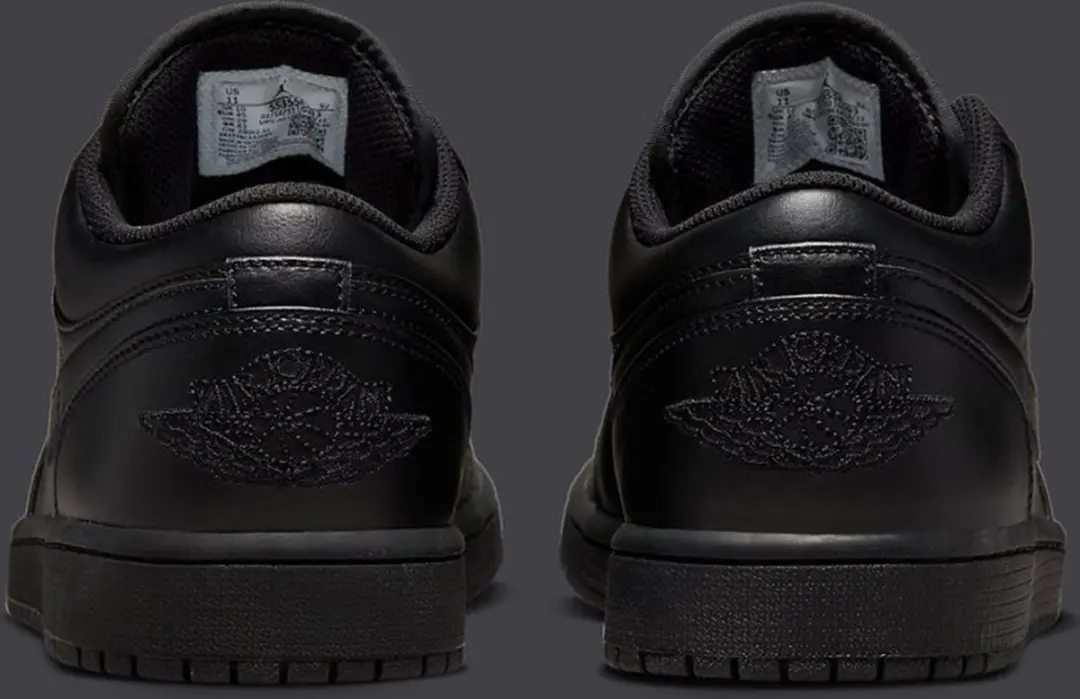 Nike Air Jordan 1 Low "Triple Black" - 44.5 - afbeelding 6 van 6