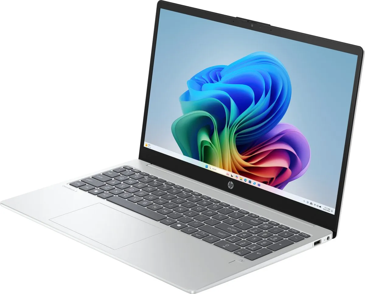 HP OmniBook 3 15-fn0105dx Laptop - 512GB SSD - Zilver