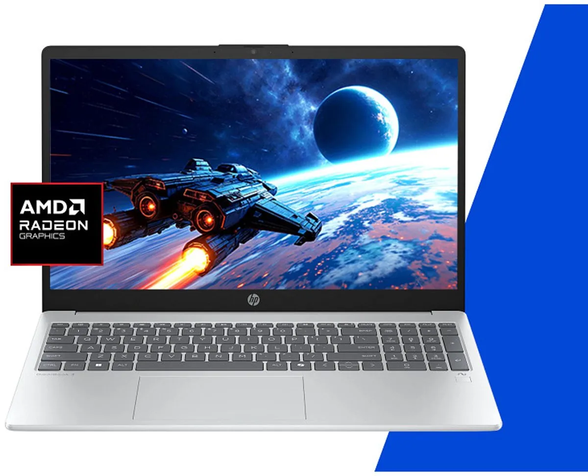 HP OmniBook 3 15-fn0105dx Laptop - 512GB SSD - Zilver