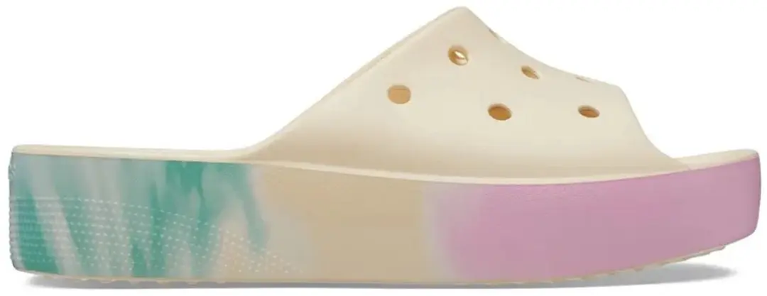 Crocs Platform Ombre Slippers Vanille Maat 42/43 US 11