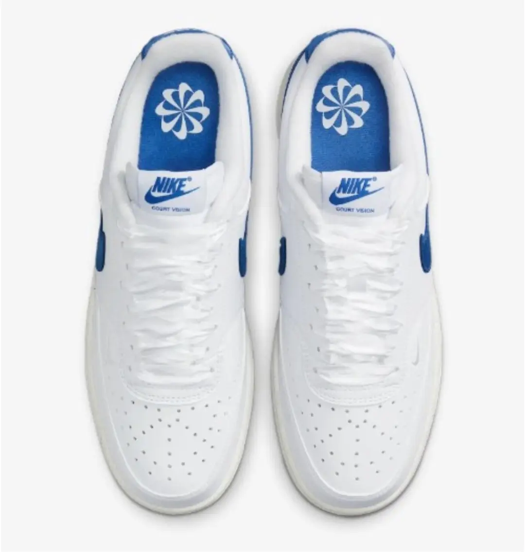 Nike Court Vision Low NN Dames Sneakers Wit