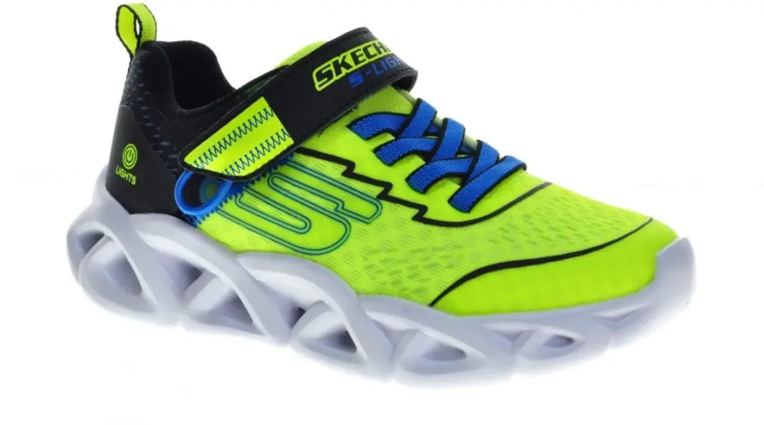 Fluogeel Sneaker Kids Skechers maat 35
