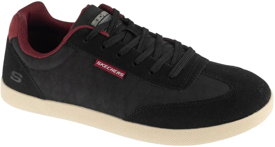 Skechers Placer, Mannen, Zwart, Sneakers, maat: 43