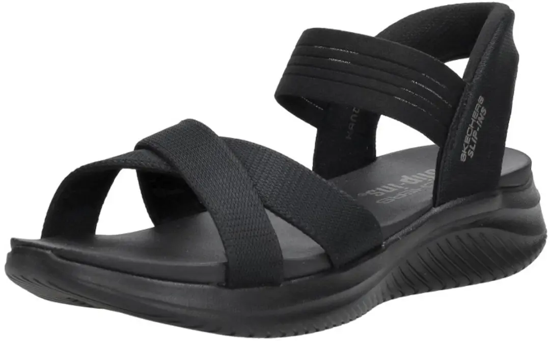 Skechers Ultra Flex 3.0 Never Better Sandalen - Zwart - afbeelding 4 van 6