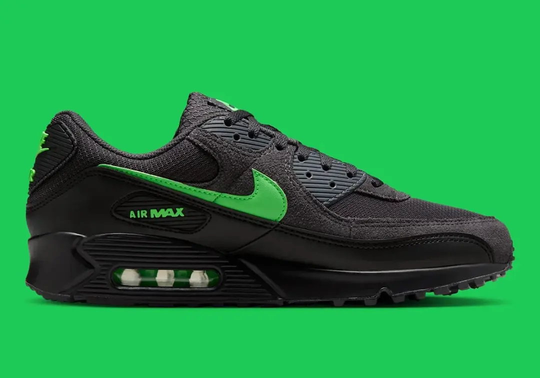 "Sneakers Nike Nike Air Max 90 ""Black Green Strike"""