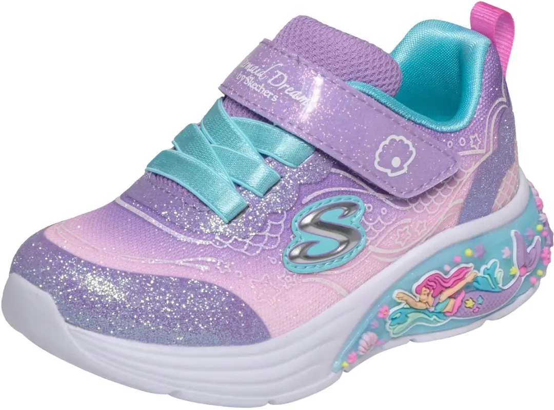 Skechers My Dreamers Lil Mermaid Meisjes Sneakers - Lavendel - afbeelding 4 van 6