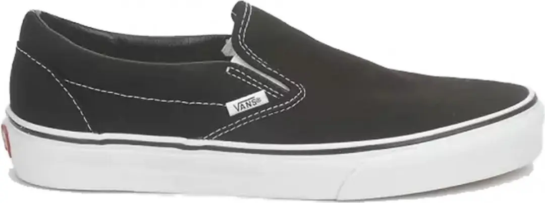 Vans Classic Slip-On Sneakers 43 - Zwart/Wit - afbeelding 2 van 6