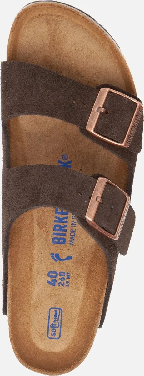 Birkenstock Arizona slippers mocha Nubuck