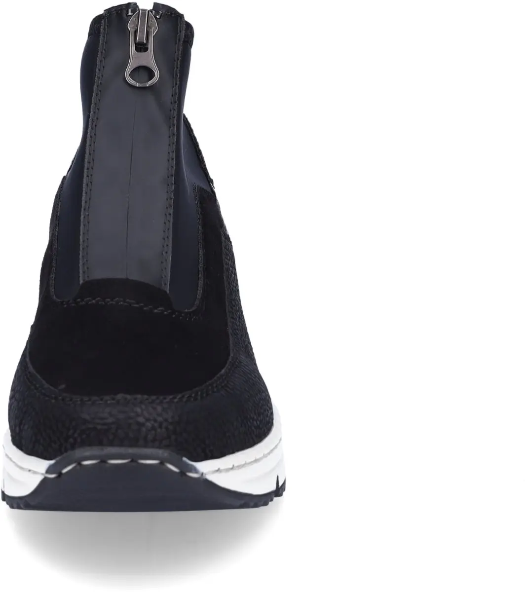 Rieker Dames Slip-on Sportschoenen - 41 - Zwart - afbeelding 2 van 6