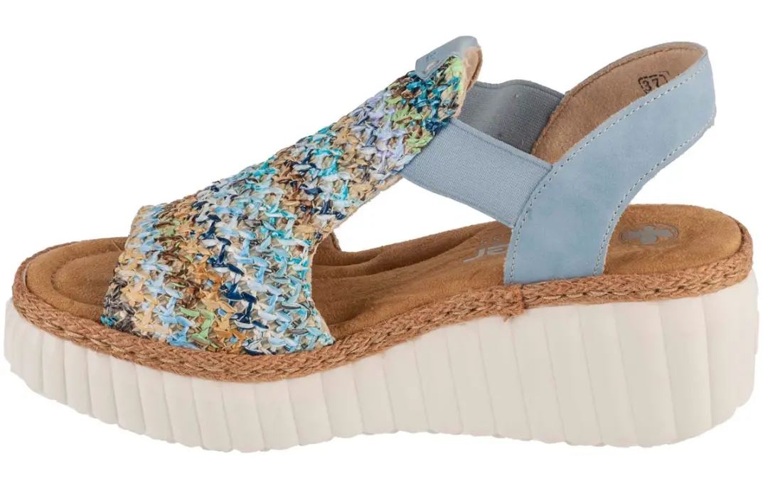 Rieker 69172-91 Sandalen - Blauw - afbeelding 2 van 5