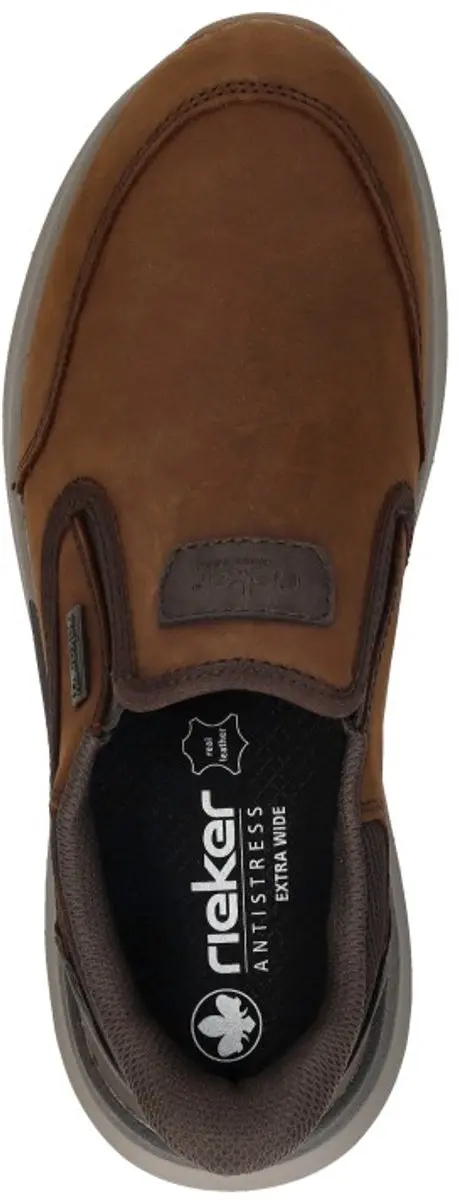 Rieker Tex Instappers cognac Synthetisch - Maat 41