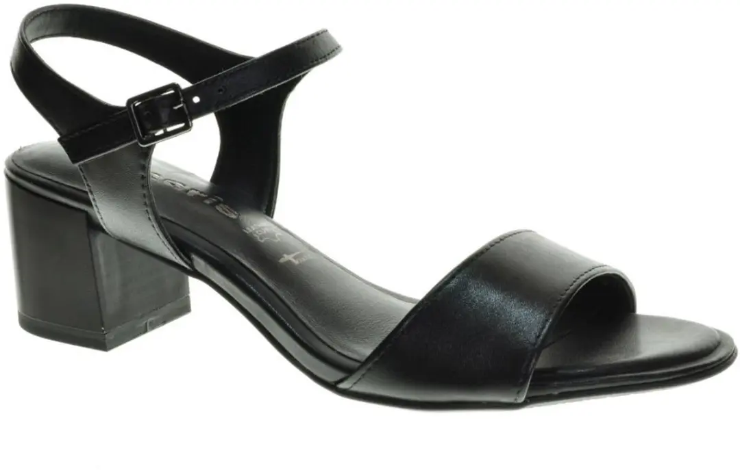 Zwarte Haksandalen Tamaris maat 38