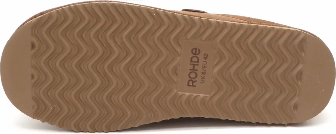 Rohde Livigno Heren Pantoffel 43 - Cognac