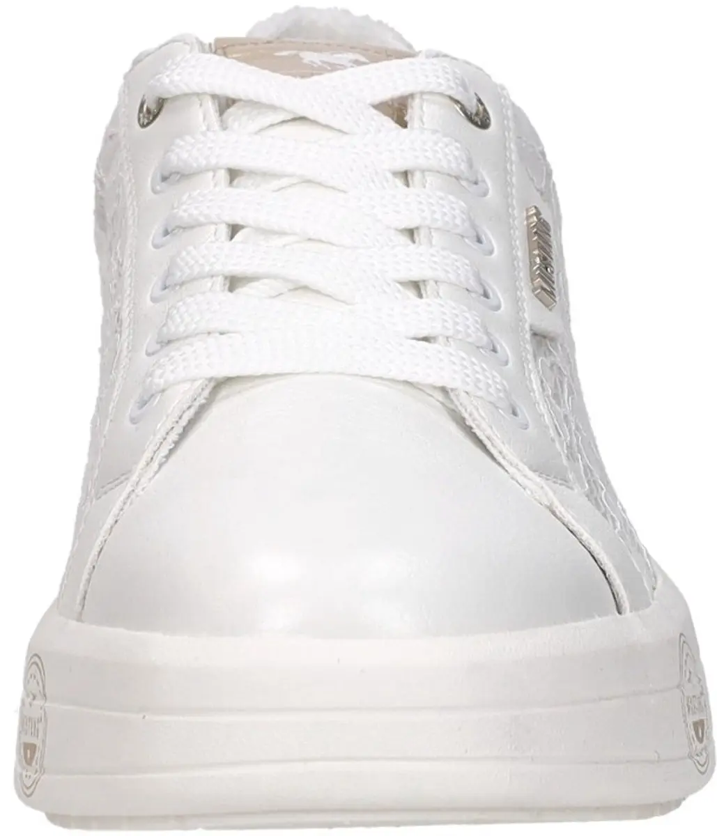 Mustang Sneakers Laag Sneakers Laag - wit - Maat 37 - afbeelding 3 van 6