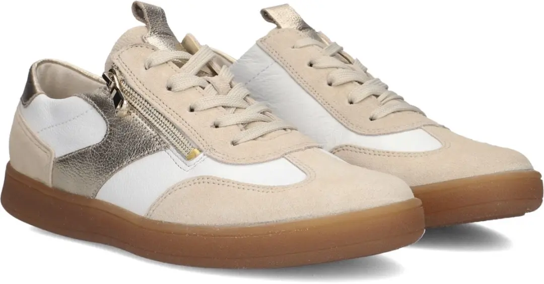 Wäldlaufer Daisy Sneakers Leer - Dames 36 - Beige - afbeelding 2 van 4