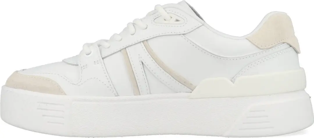 Lacoste L002 Evo Dames Sneakers - Wit/Gebroken Wit - Maat 36 - afbeelding 2 van 6