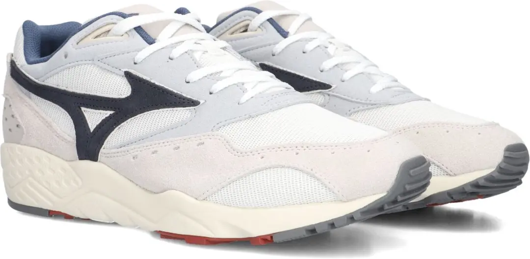 Mizuno Contender S Sneakers - Suède - Wit - Maat 42 - afbeelding 4 van 6