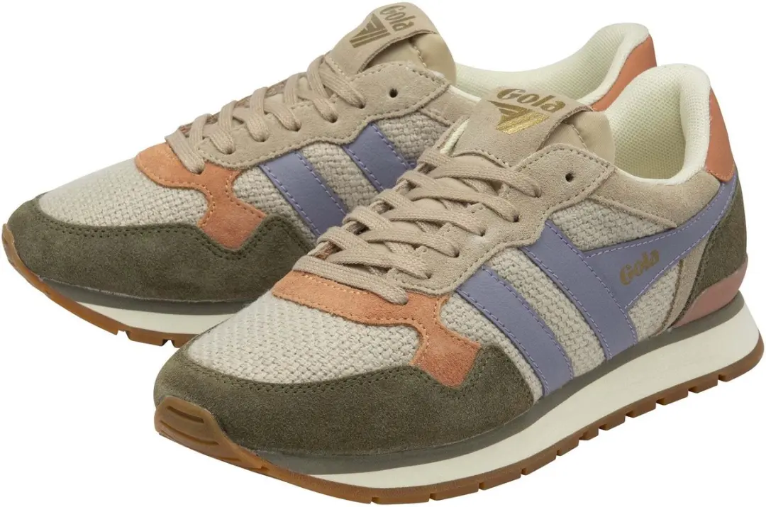Gola Colorado CLB736 Damestrainers - 40 - Grijs/Maanblauw/Mistgroen/Roze - afbeelding 5 van 6