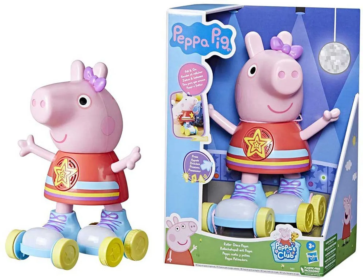 Hasbro Peppa Pig Roller Disco - Speelfiguur - Meerkleurig
