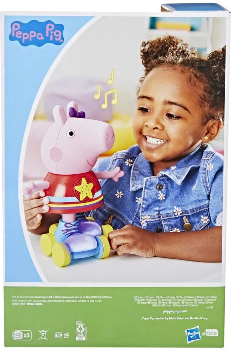 Hasbro Peppa Pig Roller Disco - Speelfiguur - Meerkleurig