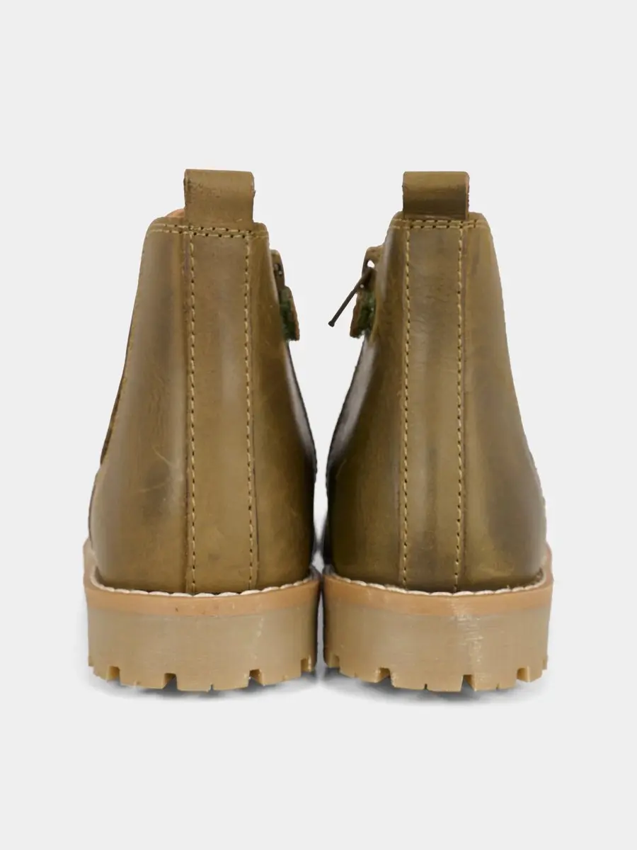 Tommy Hilfiger Chelsea Laarzen - Militair Groen - Maat 28