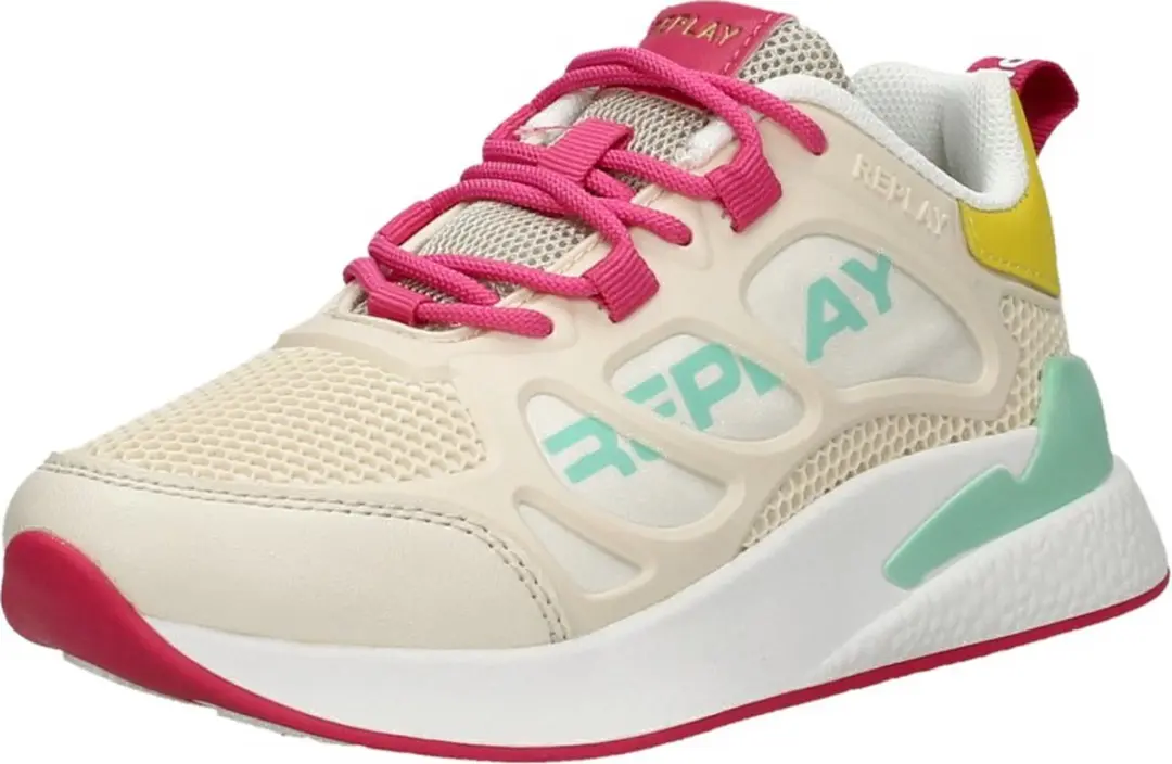 Replay Maze Sneakers - Meisjes - Beige - afbeelding 4 van 6